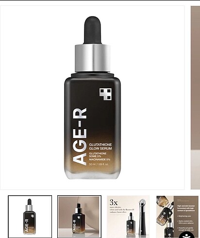 Medicube AGE-R Glutathione Glow Serum