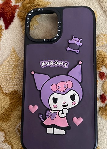 Parlak Mor Kuromi Temalı Telefon Kılıfı ipone  15 - Görsel 2