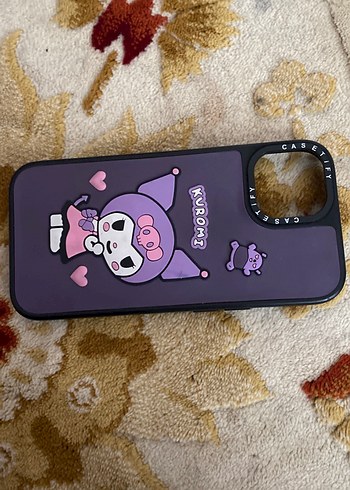 Parlak Mor Kuromi Temalı Telefon Kılıfı ipone  15 - Görsel 8