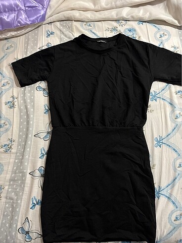 Kısakol elbise - Görsel 5