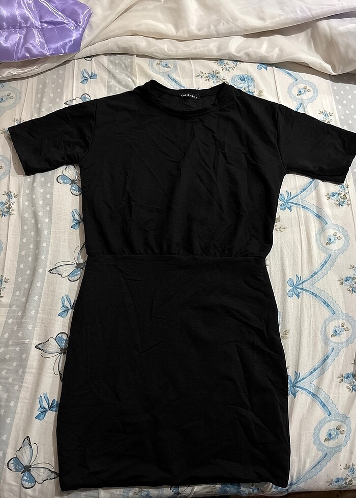 Kısakol elbise - Görsel 3