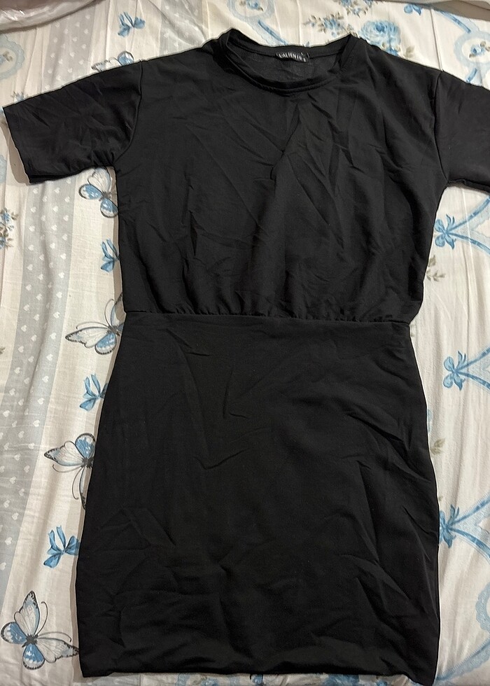 Kısakol elbise - Görsel 4