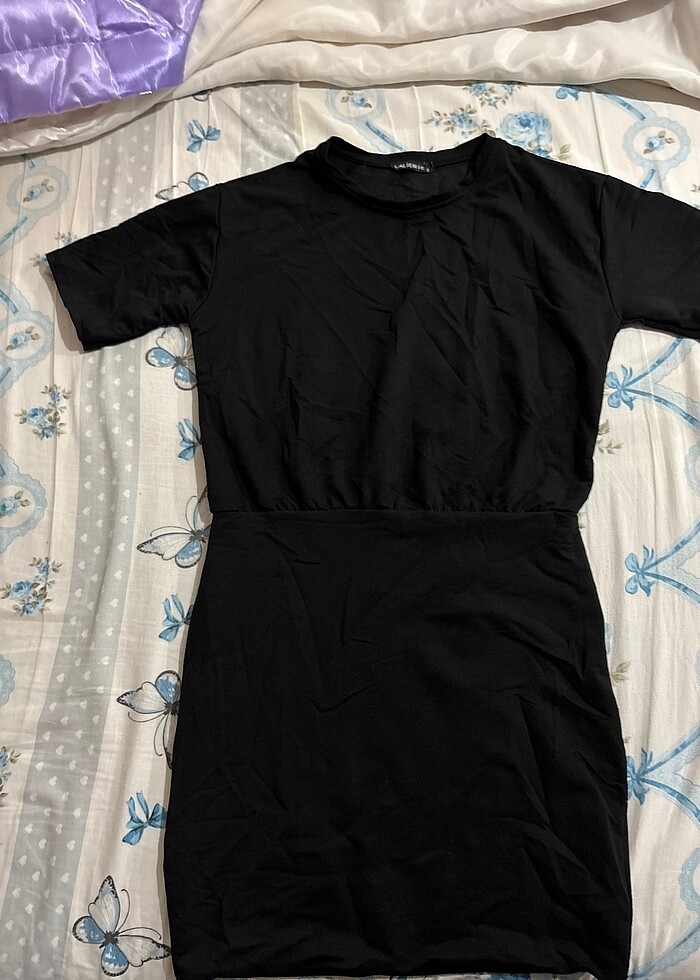 Kısakol elbise - Görsel 5