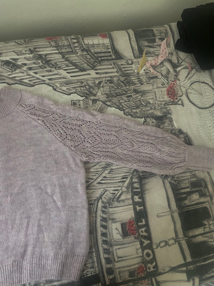 Lila kazak - Görsel 2