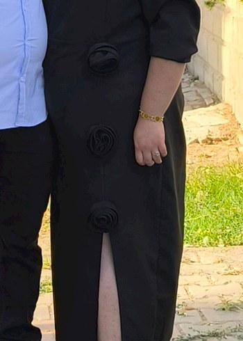 Siyah Uzun Kadın Elbise