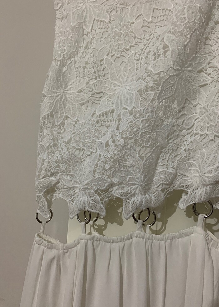 Twist uzun elbise - Görsel 2