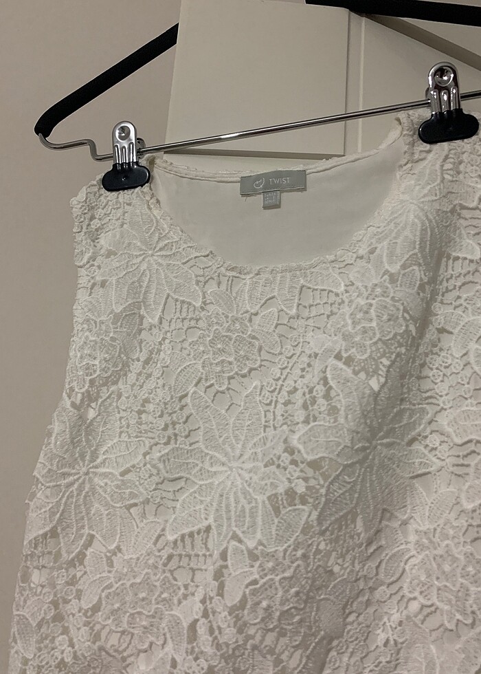 Twist uzun elbise - Görsel 4