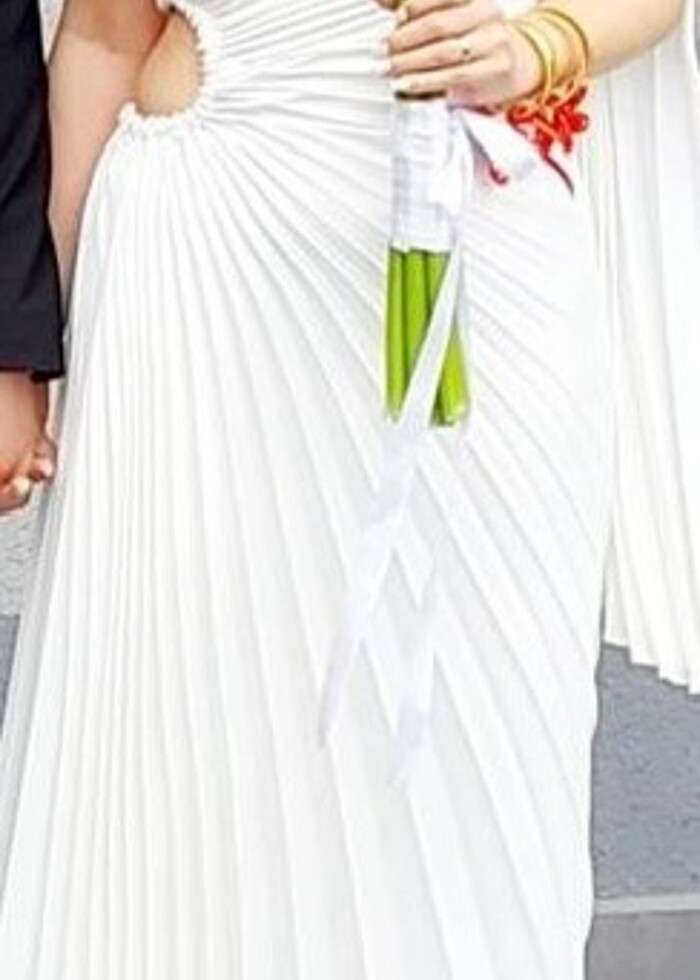 Alfabeta saten elbise - Görsel 2