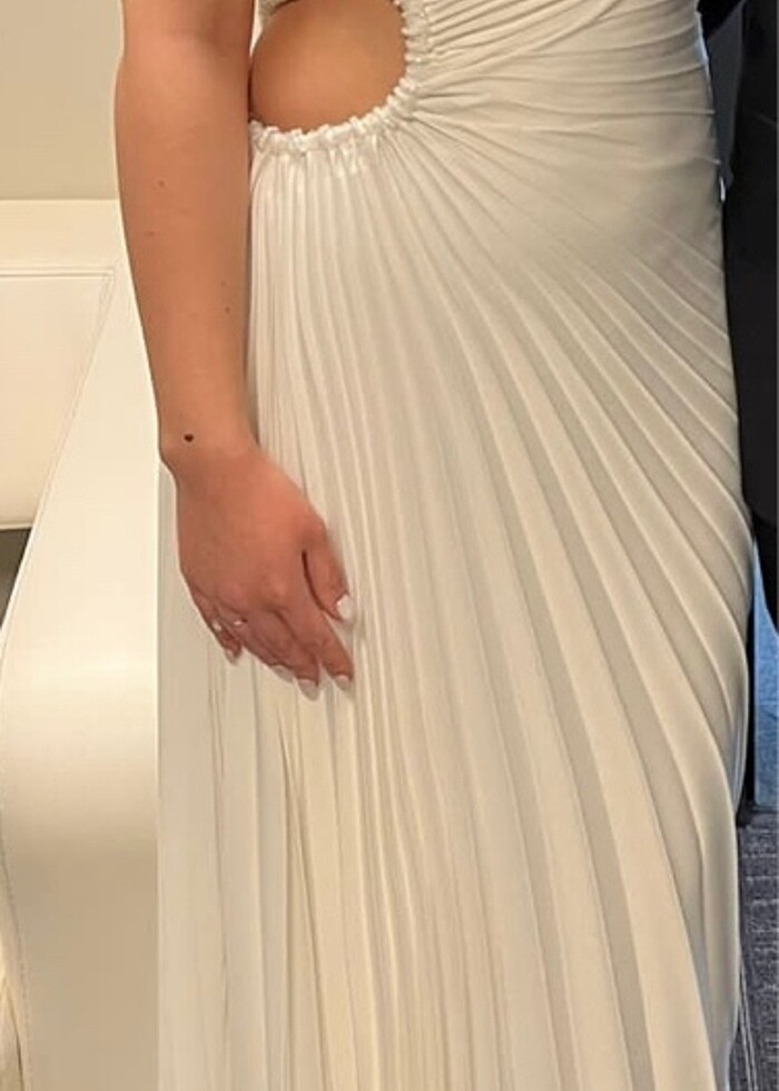 Alfabeta saten elbise - Görsel 4