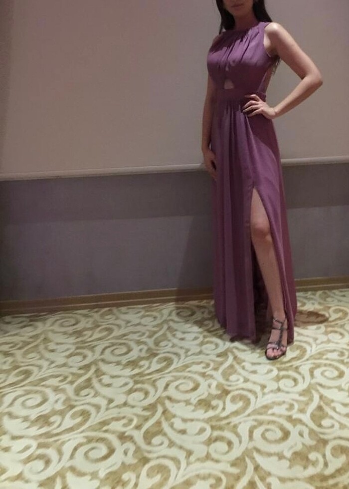 Krep kumaş tuvalet - Görsel 3