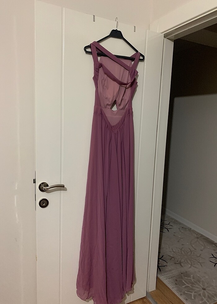 Krep kumaş tuvalet - Görsel 4