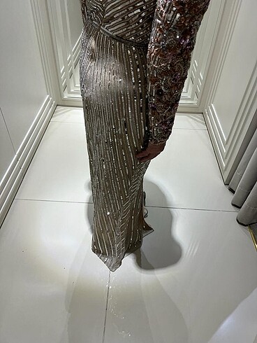 Vakko abiye elbise - Görsel 6