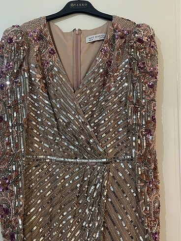 Vakko abiye elbise - Görsel 14