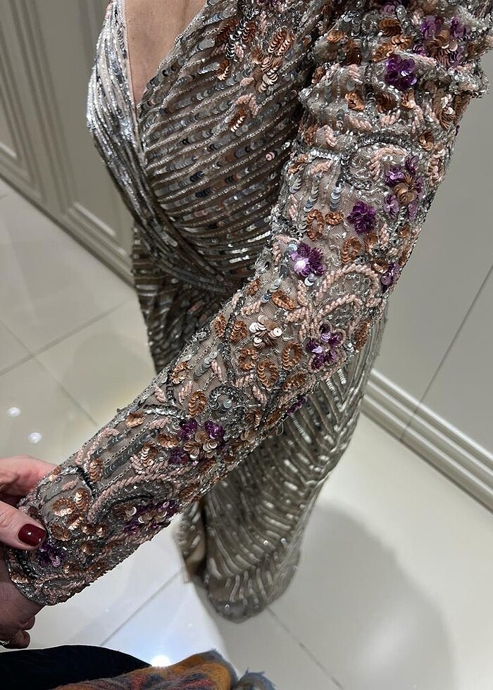 Vakko abiye elbise - Görsel 2