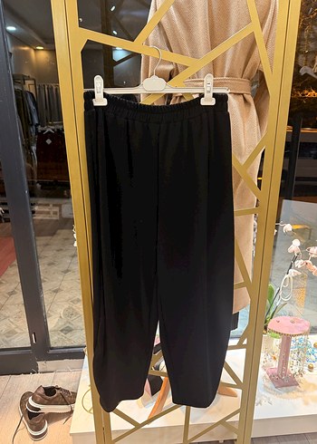 Siyah Kadın Oversize Kapüşonlu Eşofman Takımı - Görsel 3