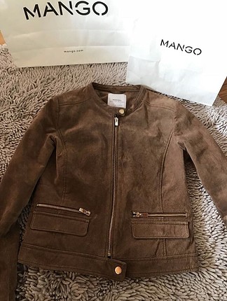 xs Beden kahverengi Renk Mango Ceket