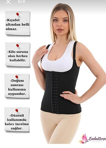 Korse, balenli korse , çelik korse , - Görsel 2