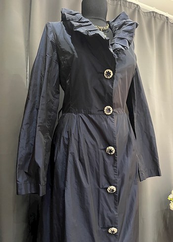 Gotik kaftan trençkot - Görsel 5