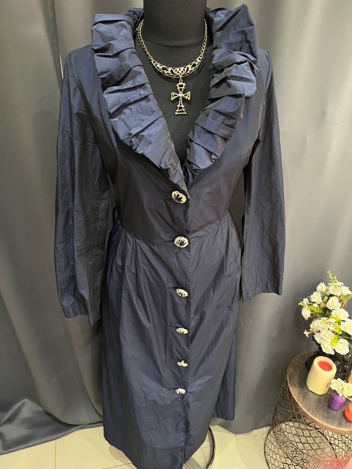 Gotik kaftan trençkot - Görsel 3