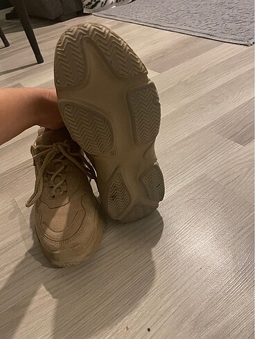 36 Beden camel Renk Spor ayakkabı