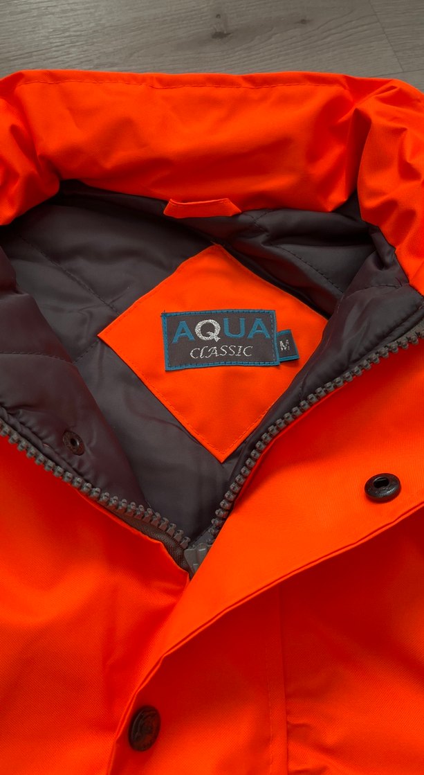 Turuncu Reflektörlü Düğmeli Street Wear Mont - Görsel 4