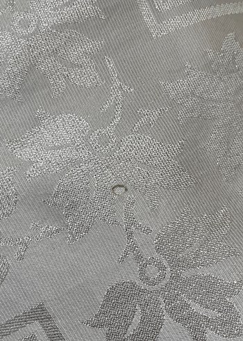 Gri Nakışlı Modern Klasik Peçete Seti - Görsel 9