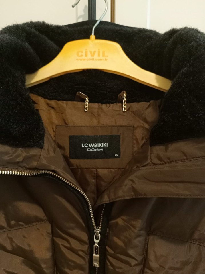 haki yeşil mont - Görsel 4