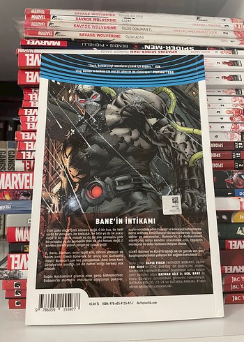 Beden Batman rebirth 2&3 1.baskı varyant sıfır