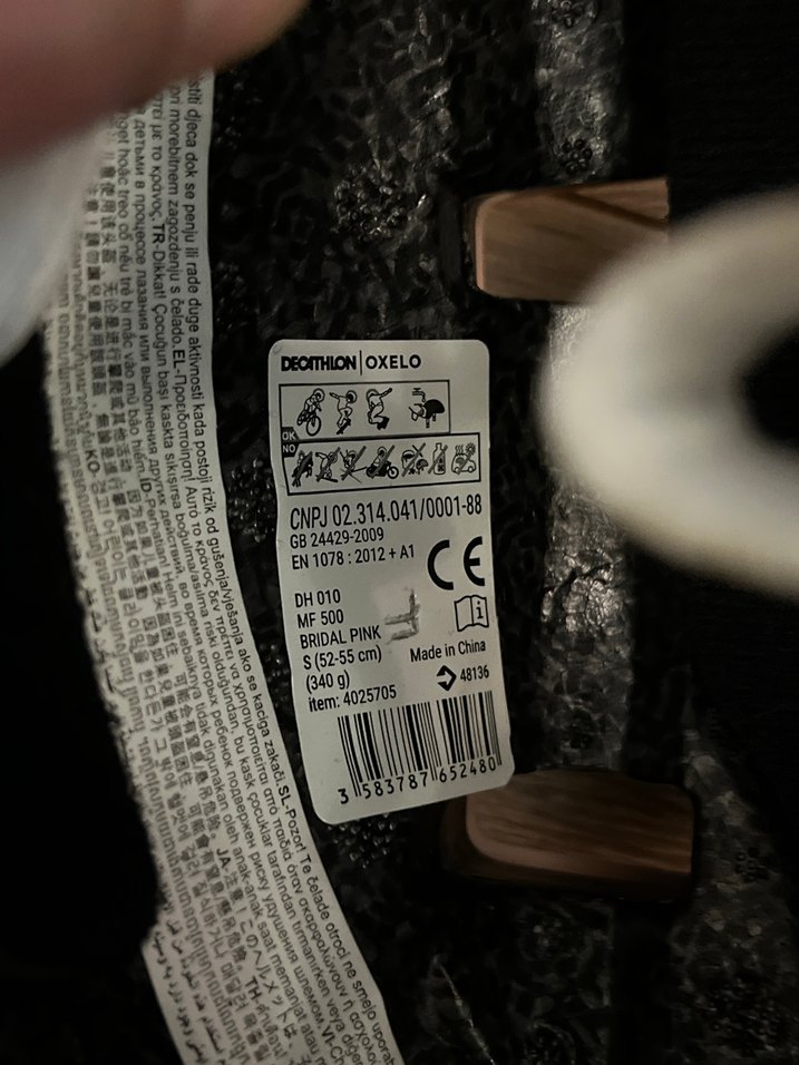 Bej OXELO Sokak Stili Motosiklet Kaskı - Görsel 4