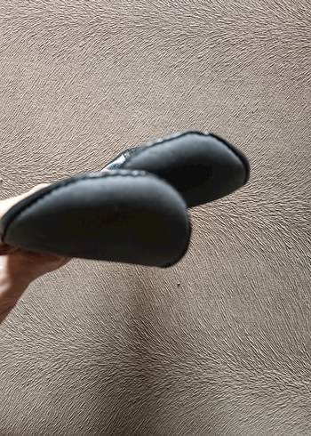 29-30 no,tabanı 20 cm,PİSİPİSİ, Siyah Lastikli Bale Ayakkabısı - Görsel 3