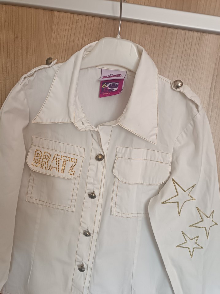 BRATZ Kız Çocuk Beyaz Gömlek, 7 yaş,ORİGİNAL, Boyner 'den ... - Görsel 2