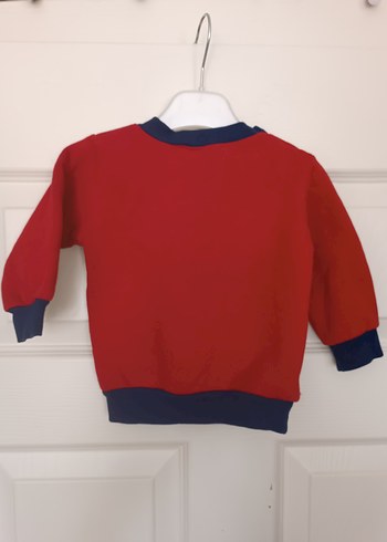 7-8 aylıktan itibaren olur,Kırmızı Spider-Man(örümcek adam)Sweat - Görsel 5