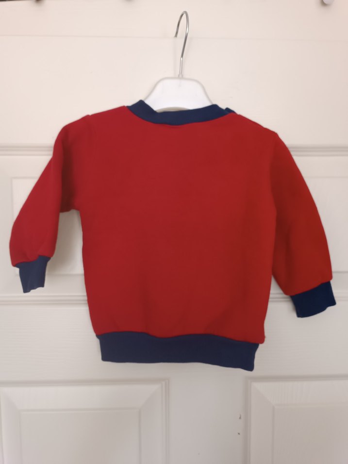 7-8 aylıktan itibaren olur,Kırmızı Spider-Man(örümcek adam)Sweat - Görsel 5