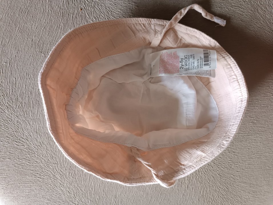 2-5 yaş, LCW, pudra pembesi kız çocuk şapka,TEMİZ, sorunsuz - Görsel 4