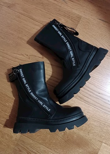 32 no, Kız çocuk Bot,Tarz, siyah, Yepyenidir - Görsel 6