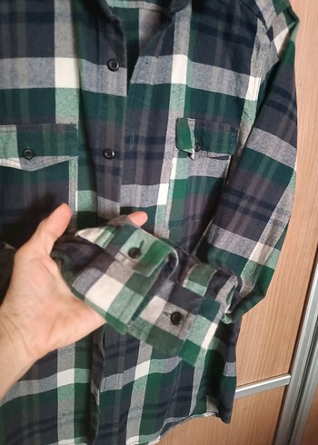 SMALL beden, Oduncu gömlek,DF MARKA, YEPYENİ, TARZ, RAHAT - Görsel 4