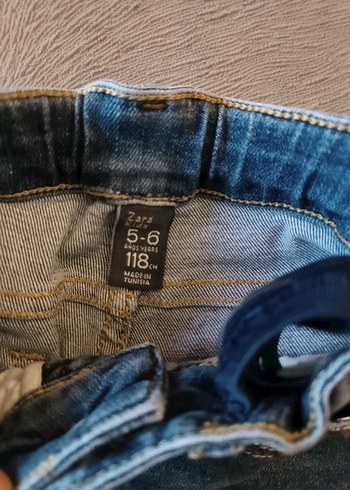 ZARA,5-6 YAŞ, Kız Denim Şort, Tarz,Yepyenidir,icten lastikli  - Görsel 8