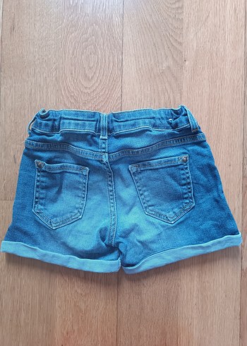 ZARA,5-6 YAŞ, Kız Denim Şort, Tarz,Yepyenidir,icten lastikli  - Görsel 2