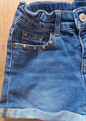 ZARA,5-6 YAŞ, Kız Denim Şort, Tarz,Yepyenidir,icten lastikli  - Görsel 5