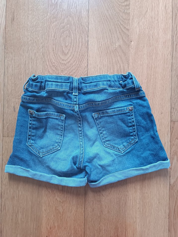 ZARA,5-6 YAŞ, Kız Denim Şort, Tarz,Yepyenidir,icten lastikli  - Görsel 2