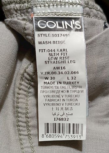 COLİN'S, Erkek Denim Regular Fit Pantolon,30-32 Beden,haki renk - Görsel 7