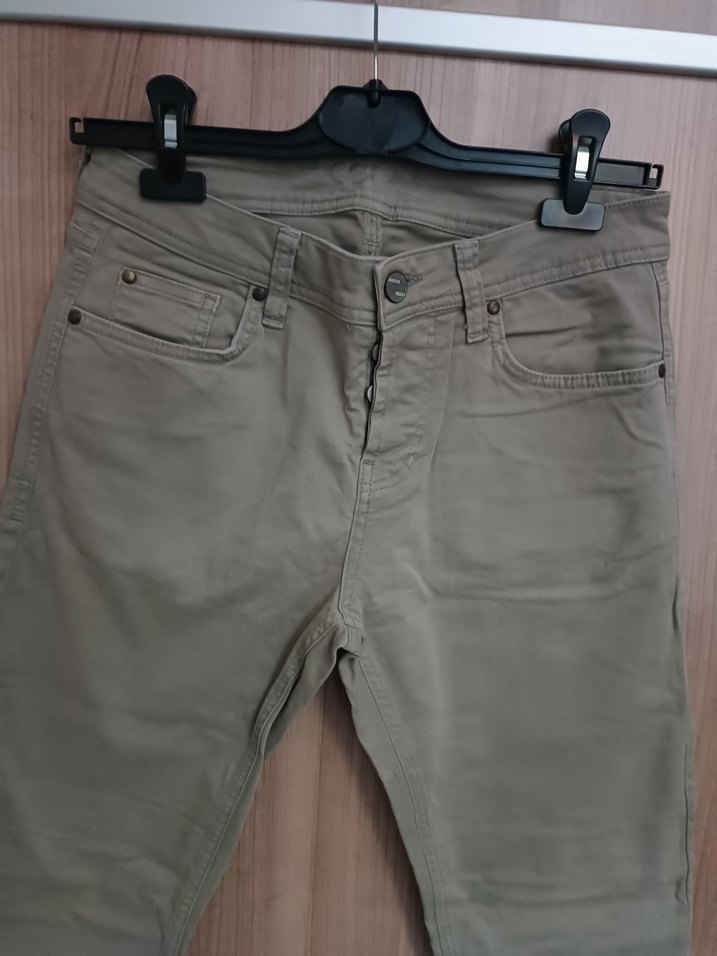 COLİN'S, Erkek Denim Regular Fit Pantolon,30-32 Beden,haki renk - Görsel 3