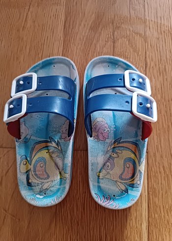 24 no, çocuk terlik, genişlik ayarlanabilir,kuz, erkek uygun - Görsel 2