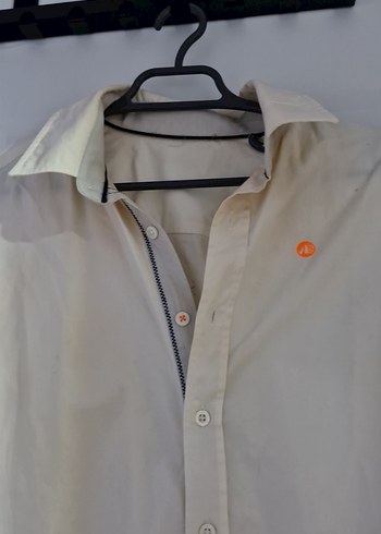 Erkek Beyaz Uzun Kollu Gömlek - Görsel 2