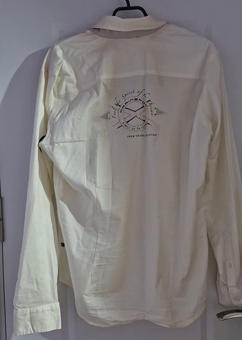 Erkek Beyaz Uzun Kollu Gömlek - Görsel 3