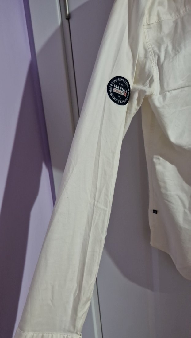 Erkek Beyaz Uzun Kollu Gömlek - Görsel 4