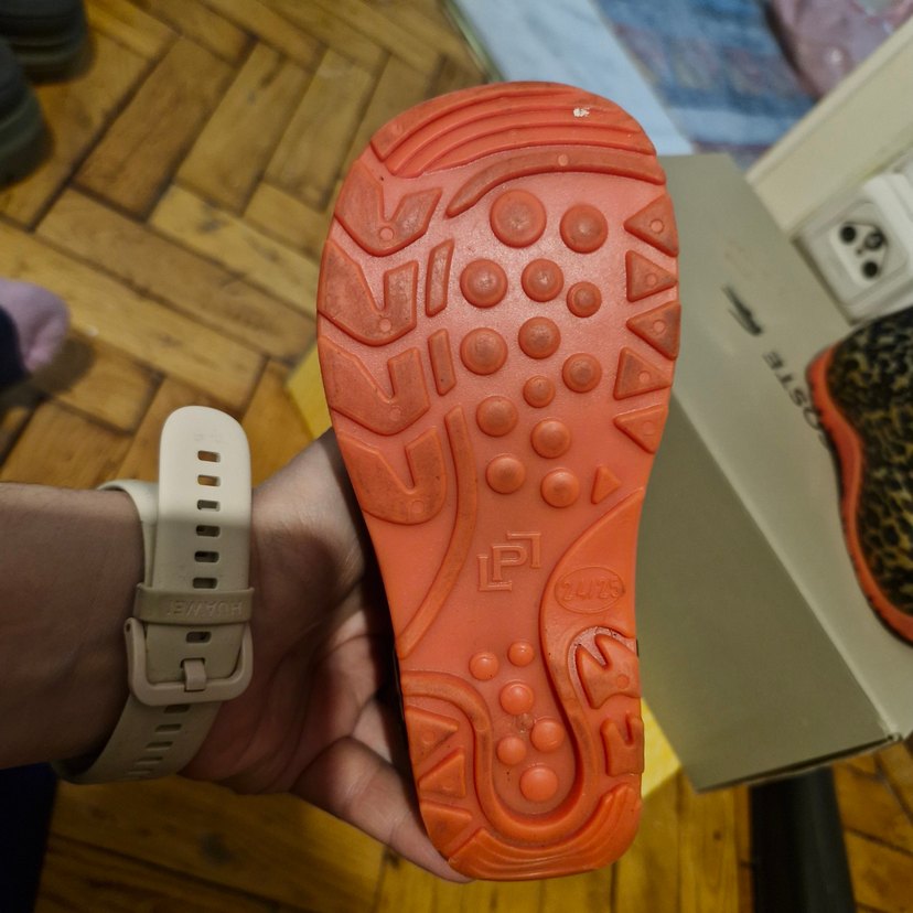 Kız Çocuk Leopar Desenli Lastik Botlar - Görsel 4