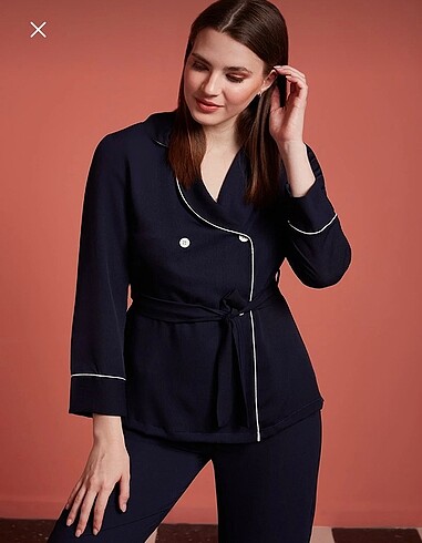 Diğer Lacıvert pijama takımı