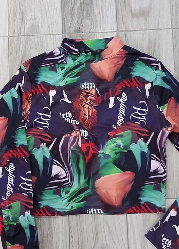 CROP BLUZ