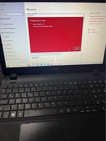 Beden Renk Acer aspire laptop